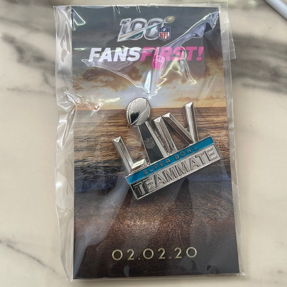 LIV Super Bowl 2020 Pin